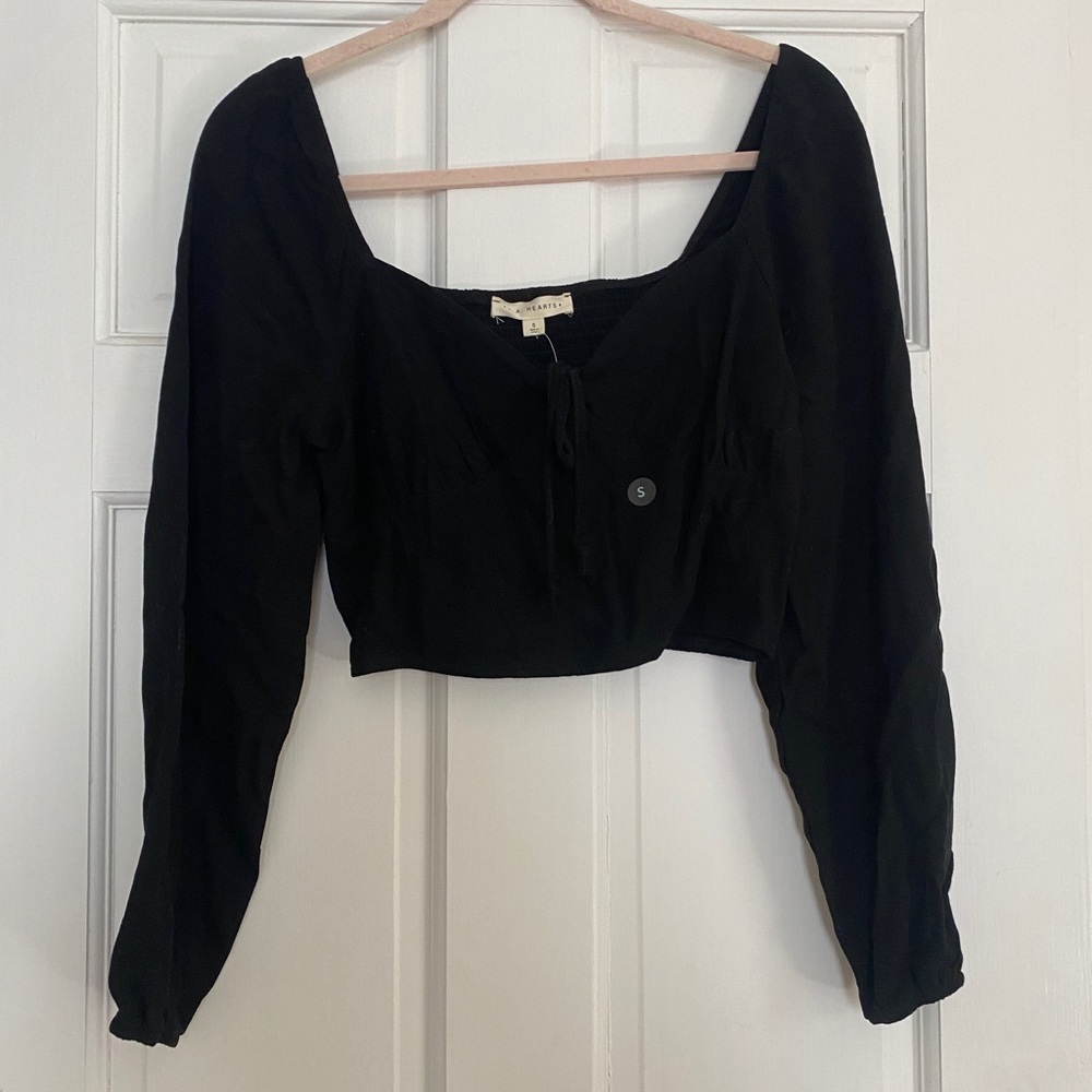 Black PacSun top corset style